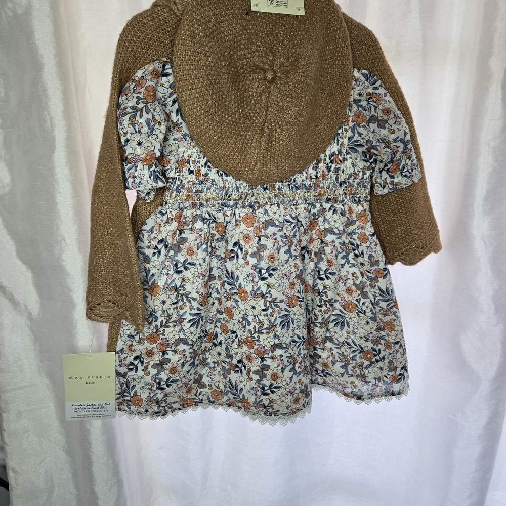 Max Studio Kids Brown Knit Sweater
